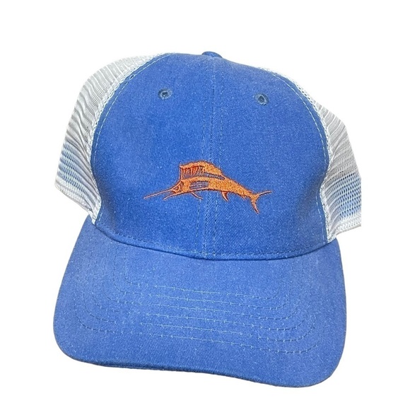 TOMMY Bahama Blue Marlin Vented Cap, OSFM - Picture 1 of 5